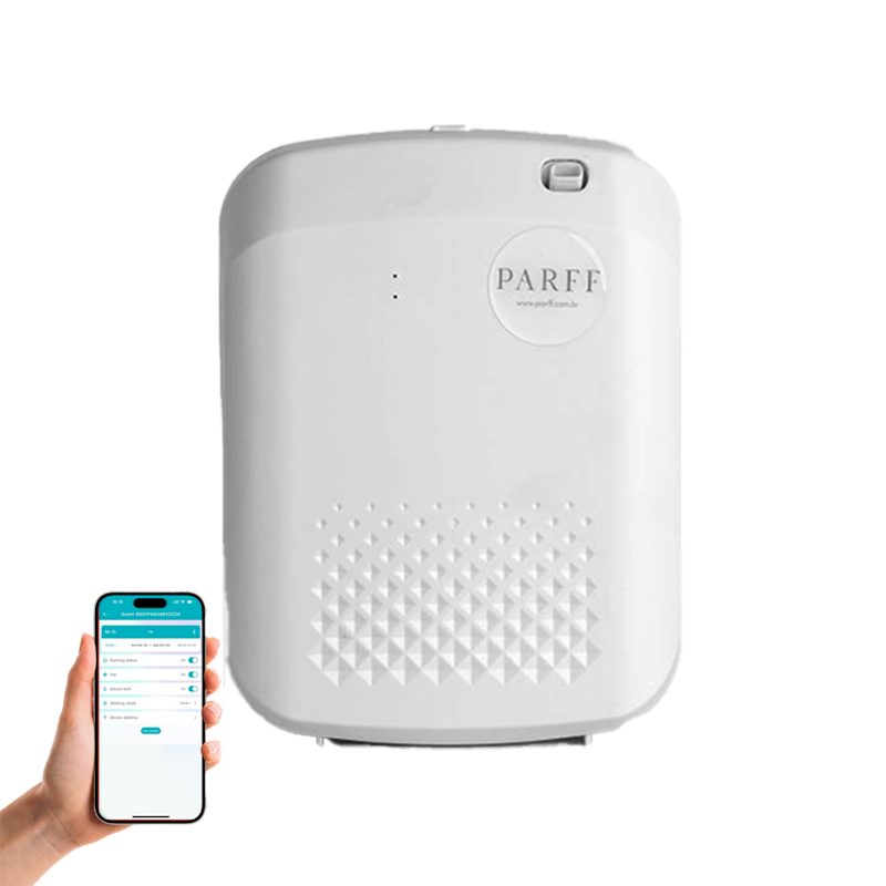 MÁQUINA AROMATIZADORA PARFF BLUETOOTH 