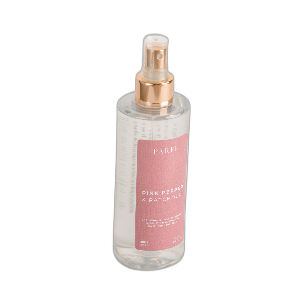Spray para a casa com pimenta rosa e patchuli 250ml 