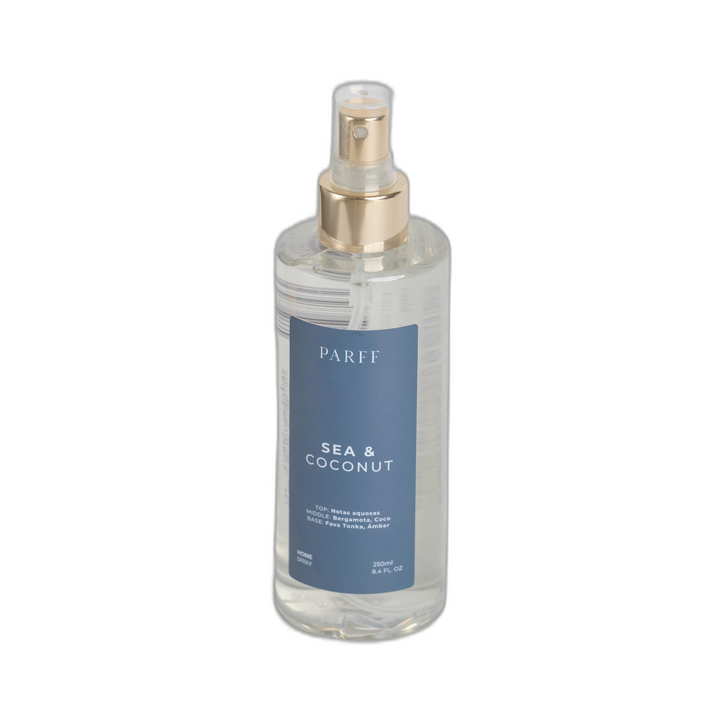 Spray para a casa com aroma a mar e coco, 250ml 
