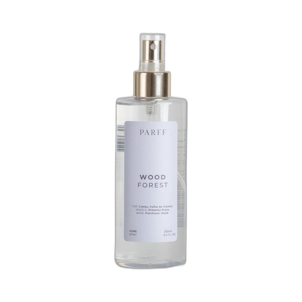 Spray para casa com aroma de floresta de madeira 25ml 