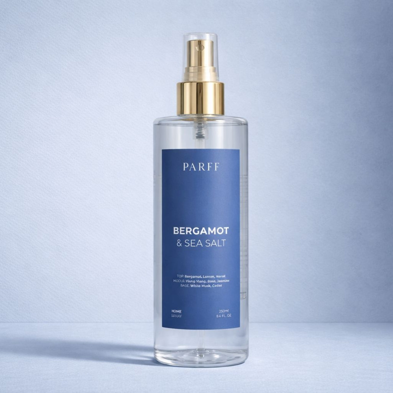 Spray para a casa Bergamota e Sal Marinho 250ml 