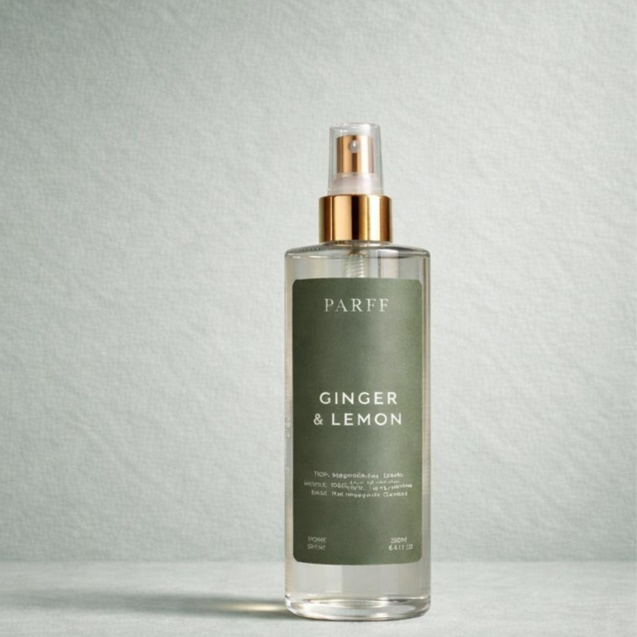 Spray para casa com gengibre e limão 250ml 