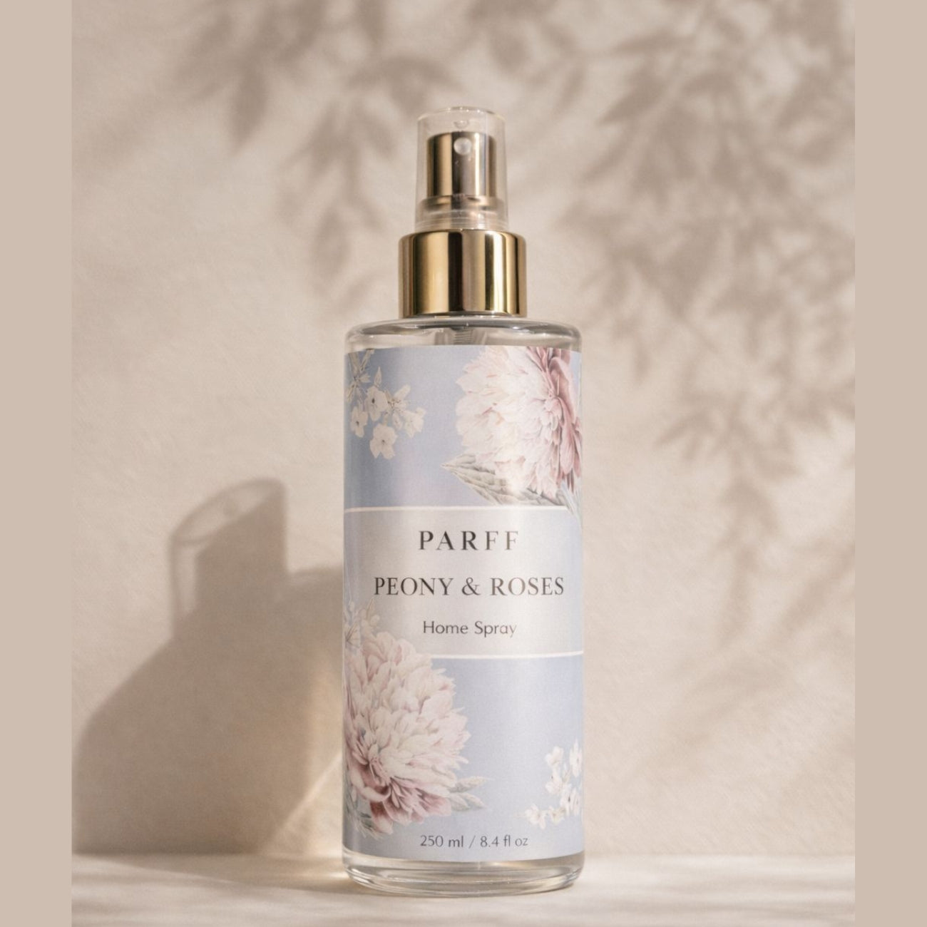 Spray para a casa com aroma a peónia e rosas, 250ml 