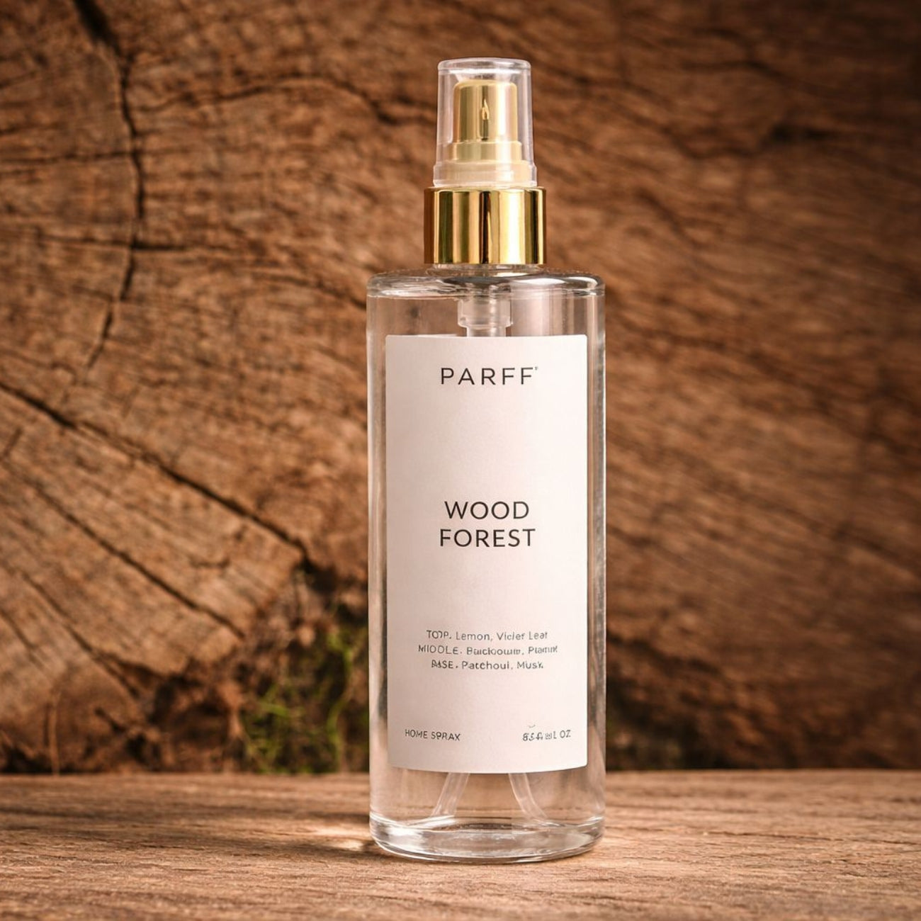 Spray para casa com aroma de floresta de madeira 25ml 