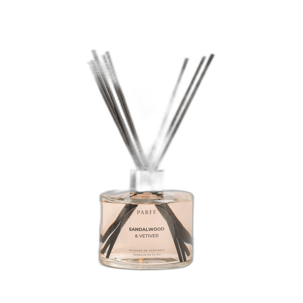 DIFUSOR DE VARETAS SÂNDALO E VETIVER 200ML 