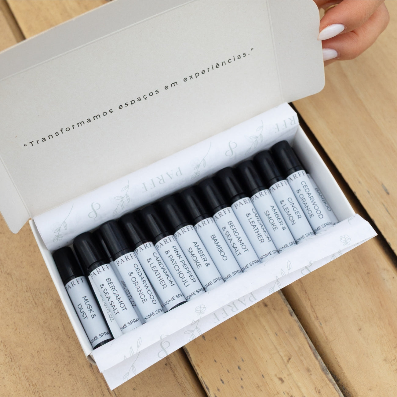 KIT DE EXPERIÊNCIA OLFATIVA