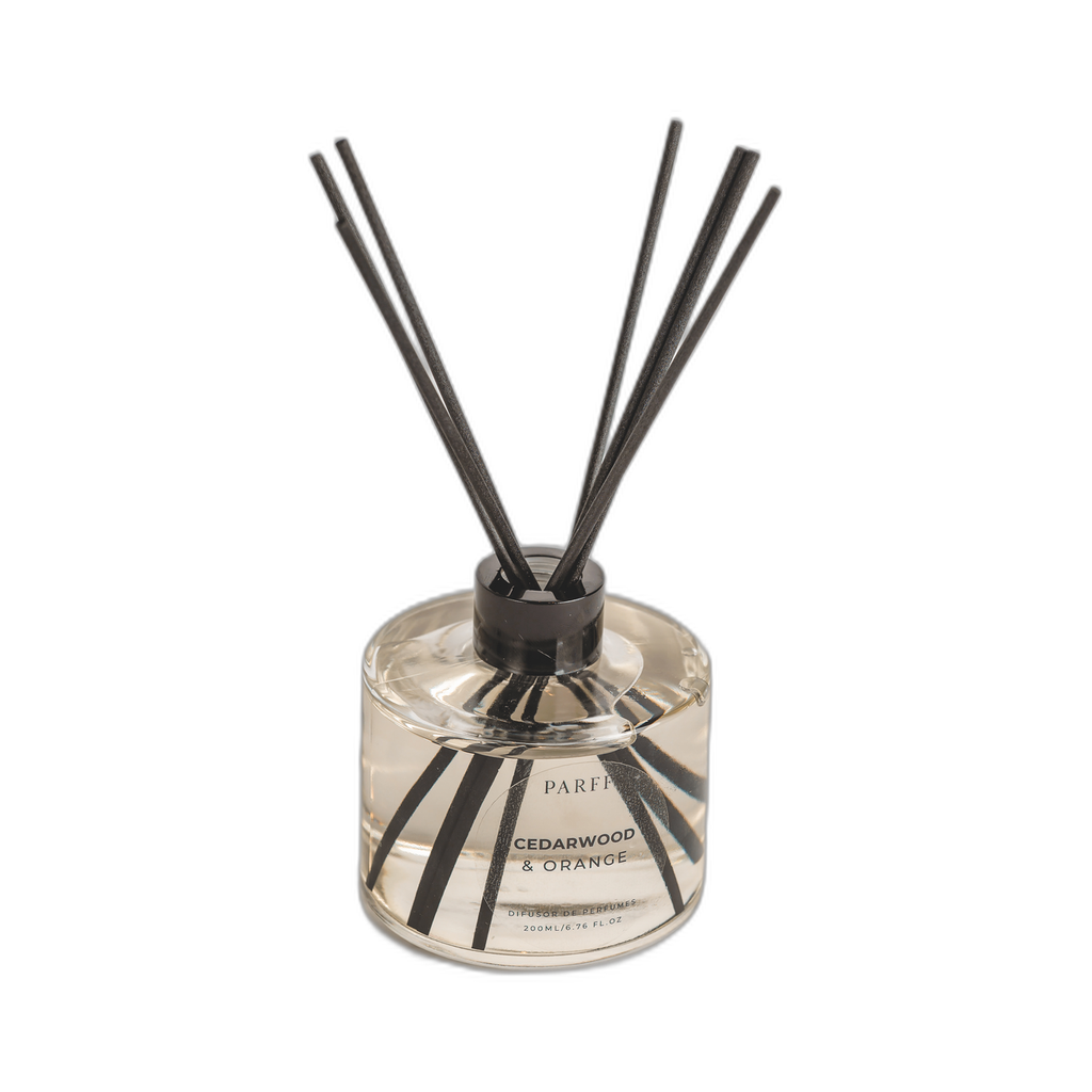 DIFUSOR DE VARETAS CEDRO E LARANJA 200ML 