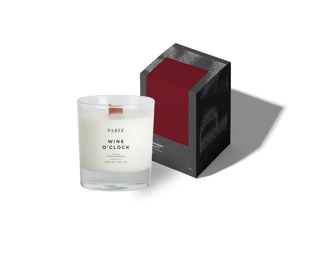 VELA PERFUMADA WINE O'CLOCK 200G
