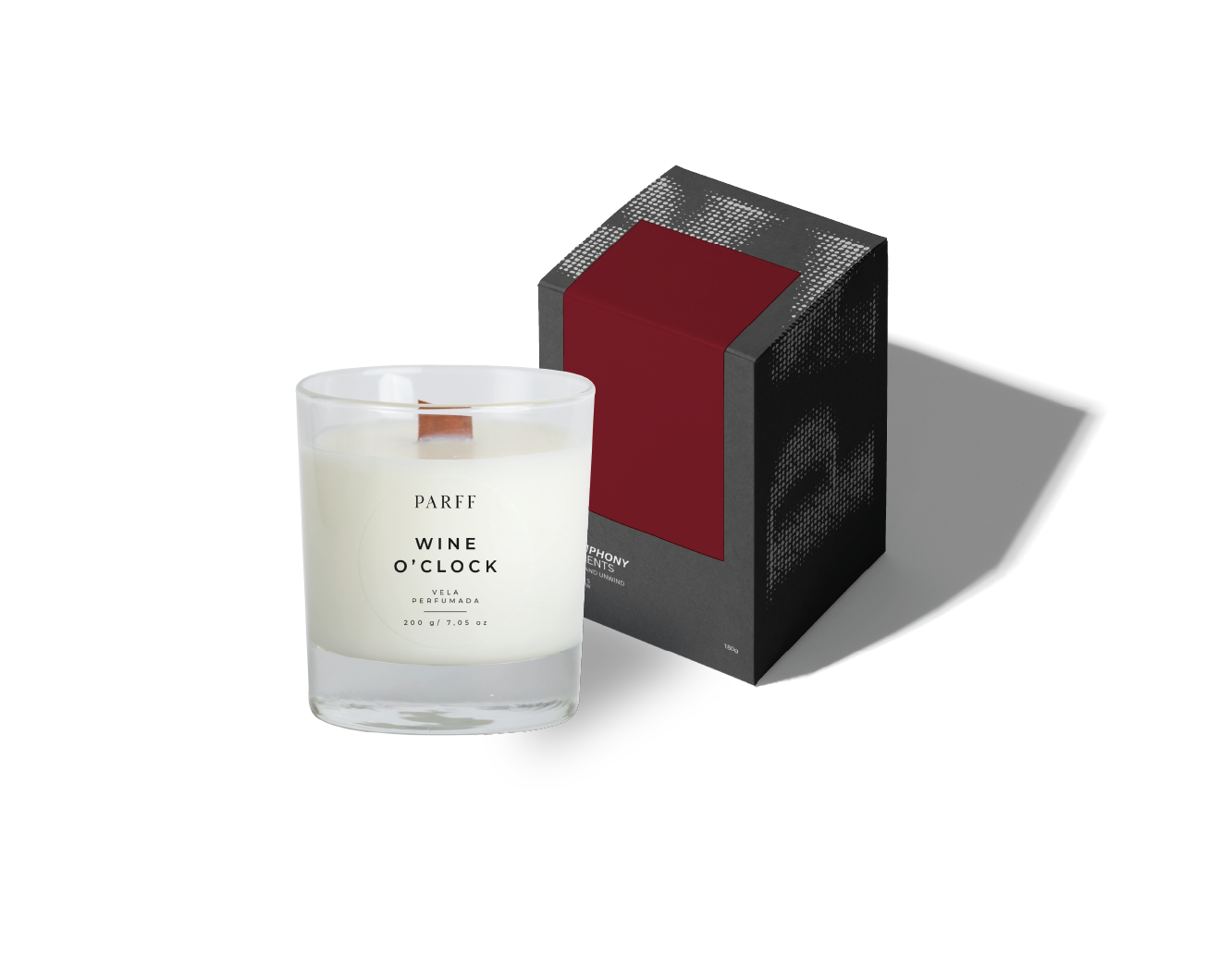 VELA PERFUMADA VINHO HORAS 200G 