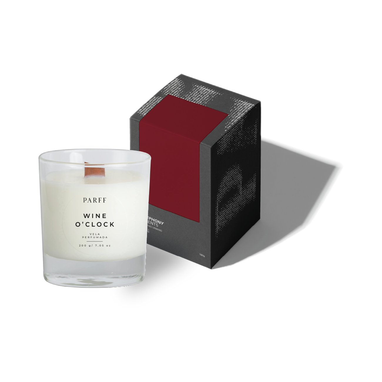 VELA PERFUMADA VINHO HORAS 200G 