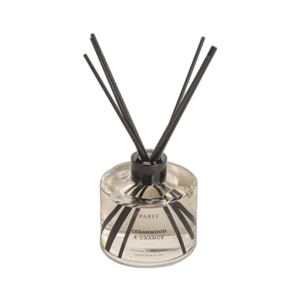 DIFUSOR DE VARETAS CEDRO E LARANJA 200ML 